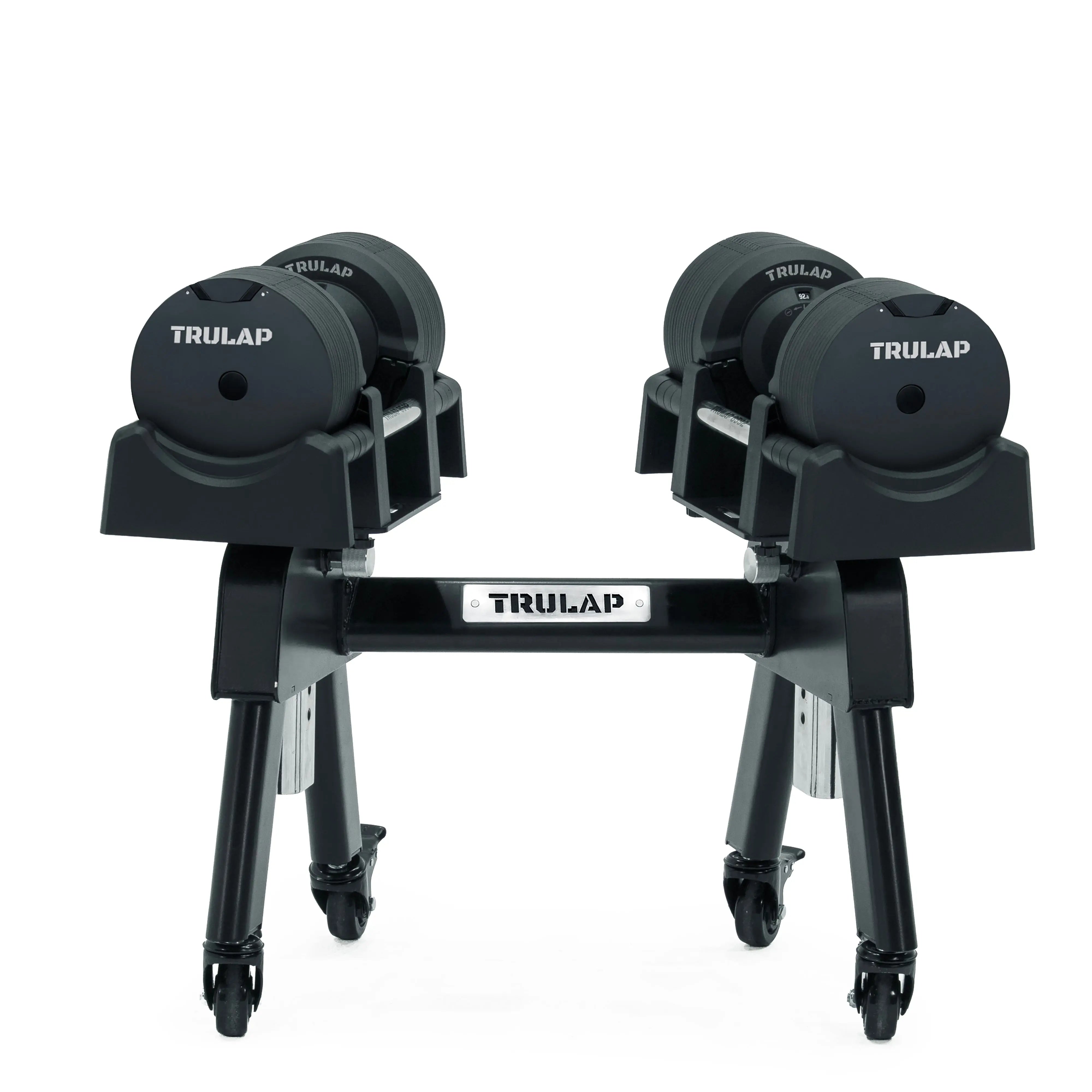 Trulap G4 BlackOps Dumbbells + G3 Rack 