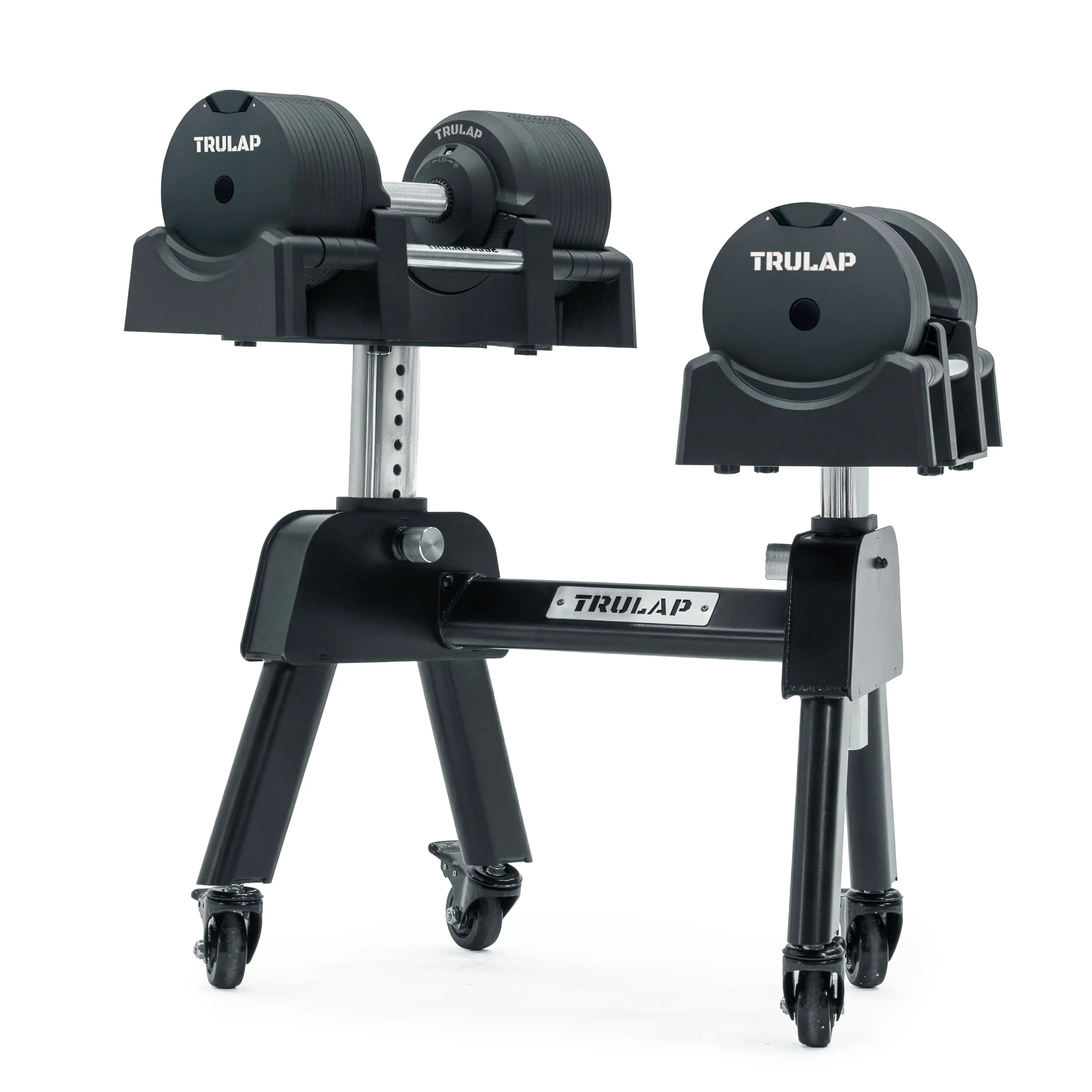 Trulap G4 BlackOps Dumbbells + G3 Rack 