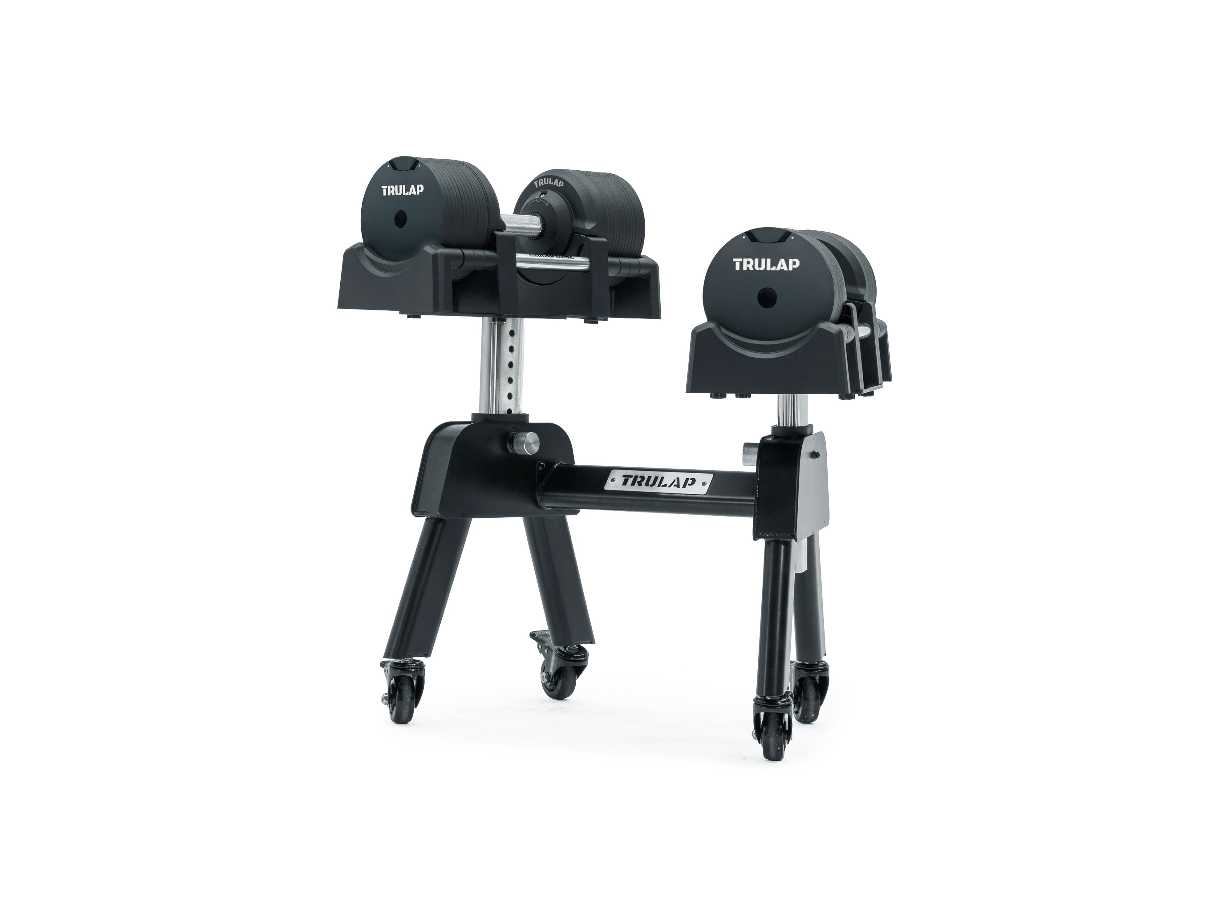 Trulap G4 BlackOps Dumbbells + G3 Rack